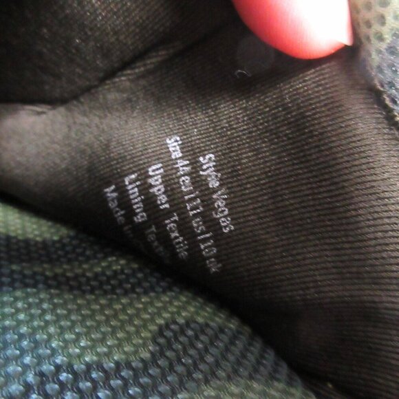 Naked Wolfe Vegas Logo Embossed Mesh Army Camo Sandals Slide 11 US Unisex 450 - Picture 2 of 8